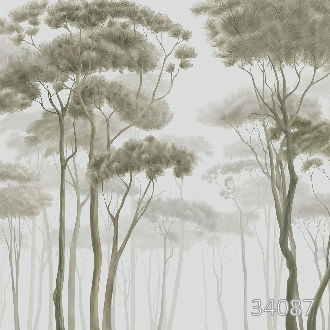 Fog in the forest