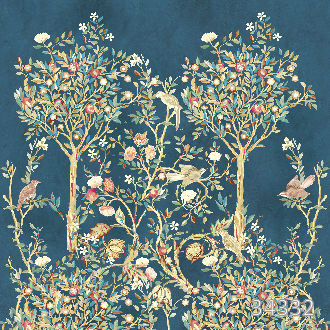 Pomegranate trees