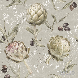 Mature artichoke